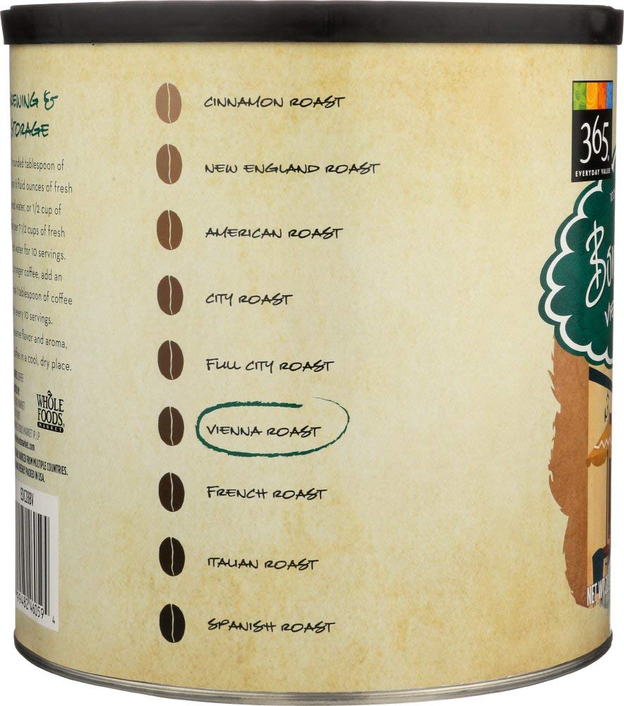 365 by Whole Foods Market, Coffee Bon Vivant Vienna Roast, 28.5 Ounce - Image 3